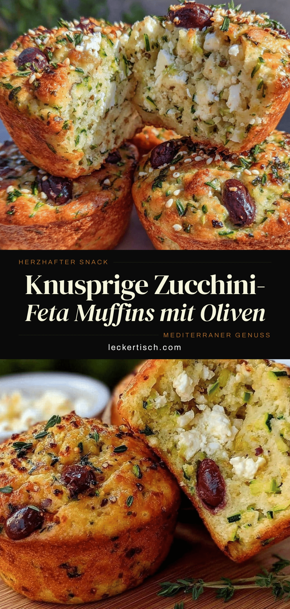 Zucchini-Feta-Muffins recipe