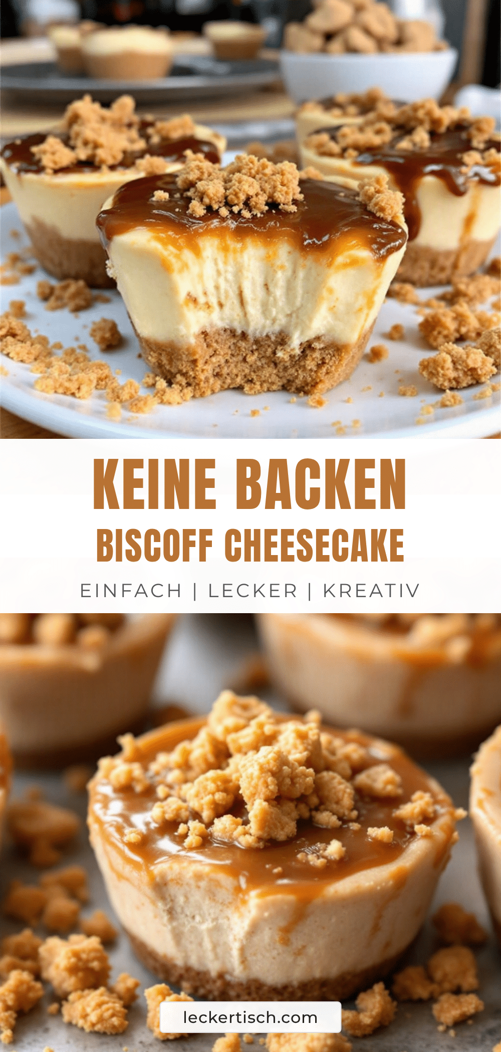 Biscoff Cheesecake Cups recipe