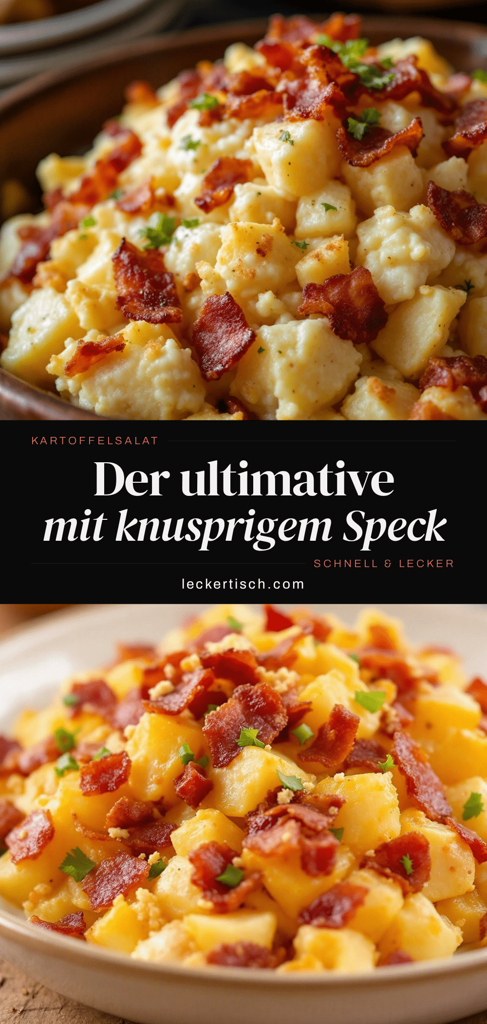 cremiger Kartoffelsalat mit Speck recipe