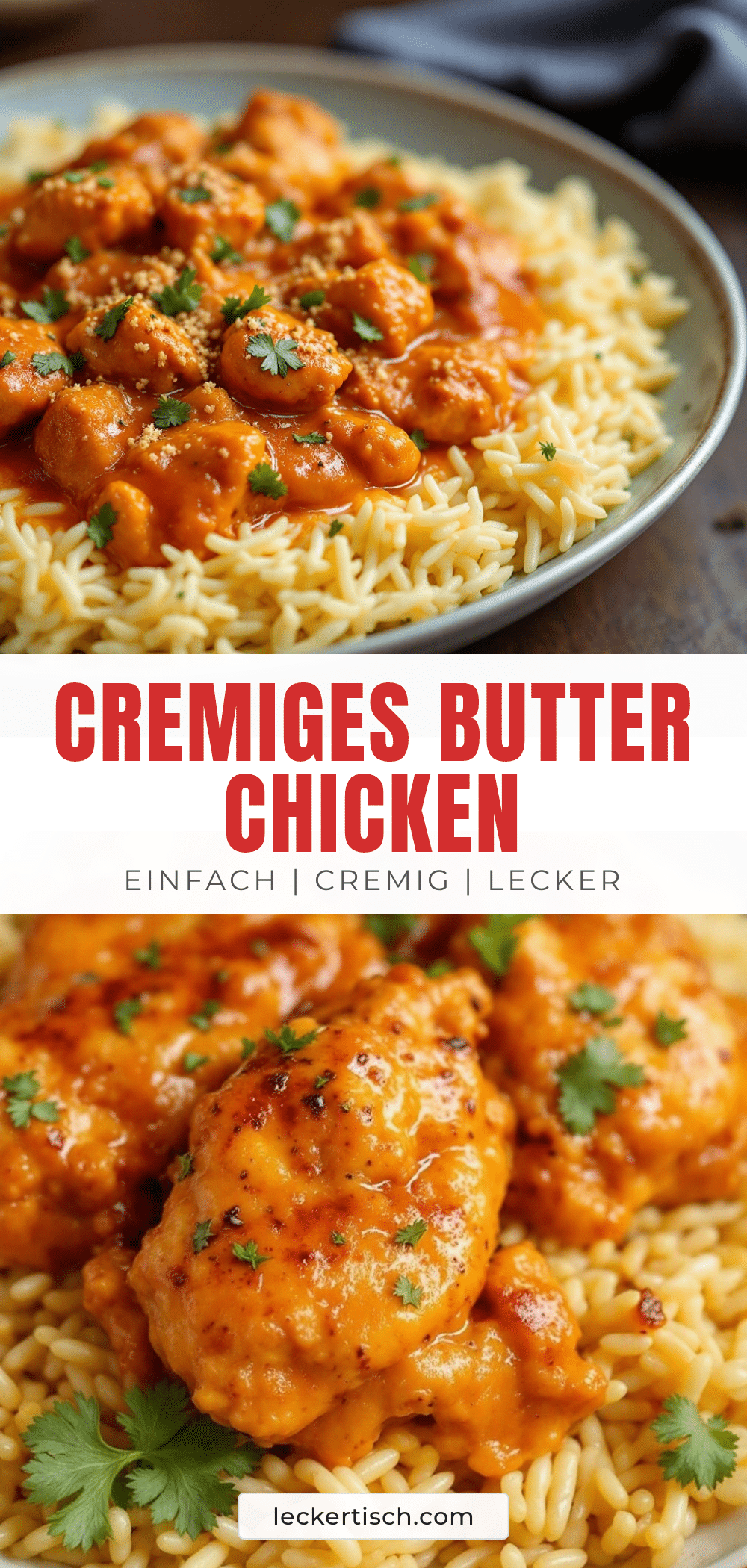 Cremiges Butter Chicken Rezept recipe