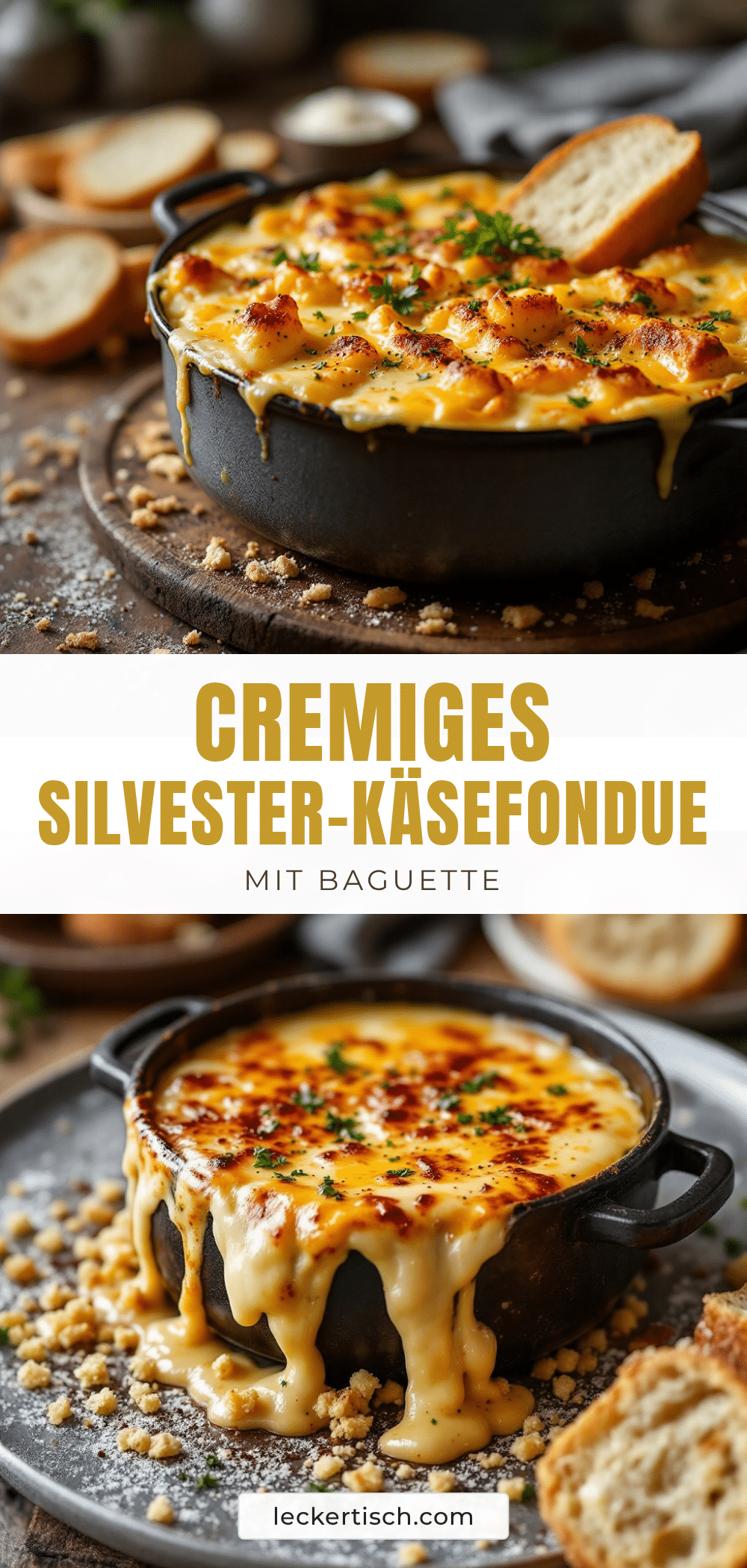 cremiges käsefondue für silvester recipe