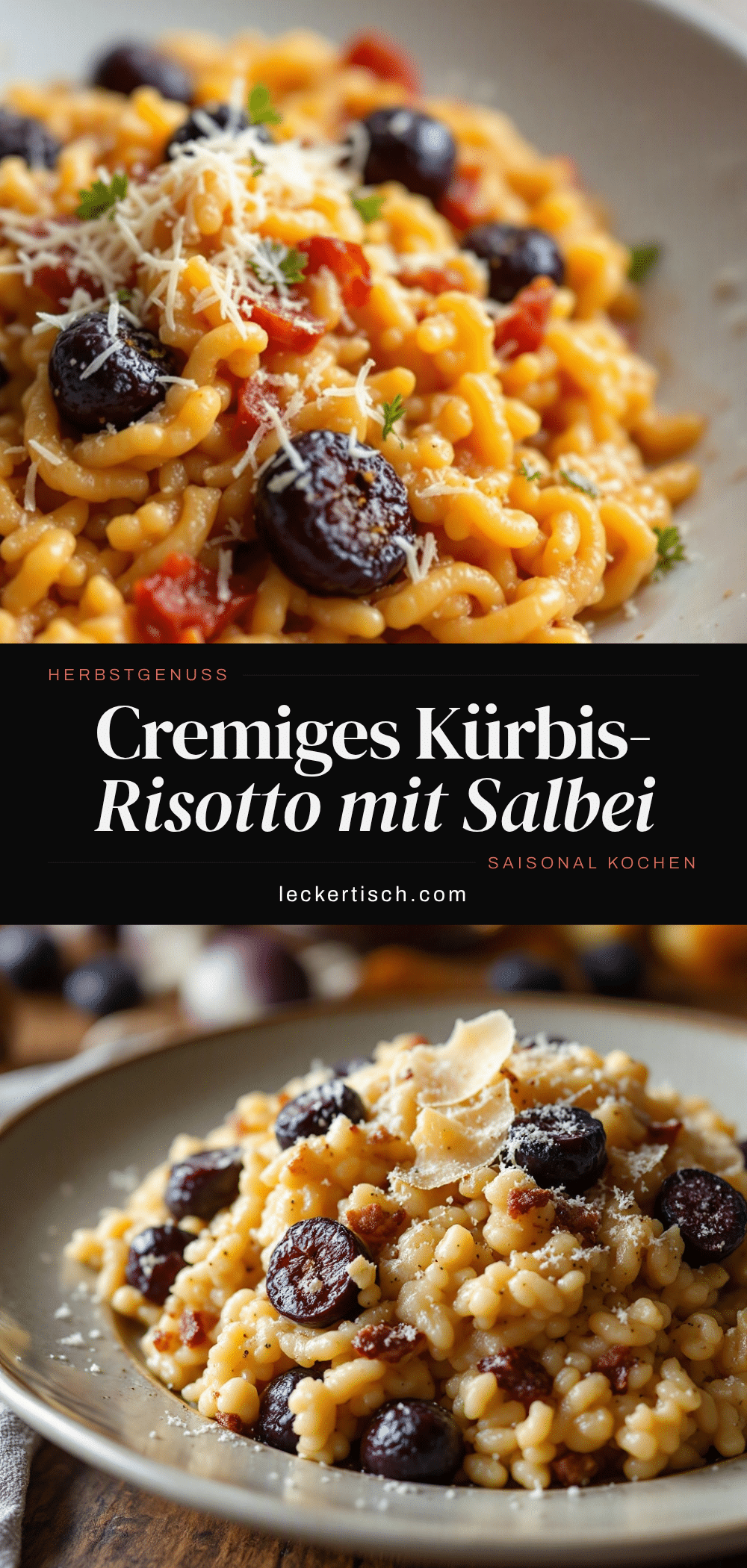 Cremiges Kürbis-Risotto recipe