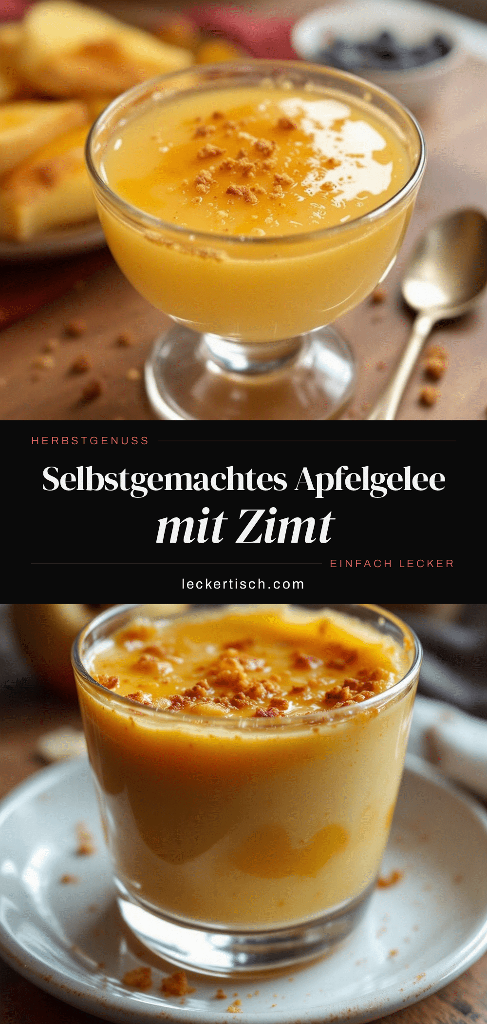 Einfaches Apfelgelee mit Zimt recipe