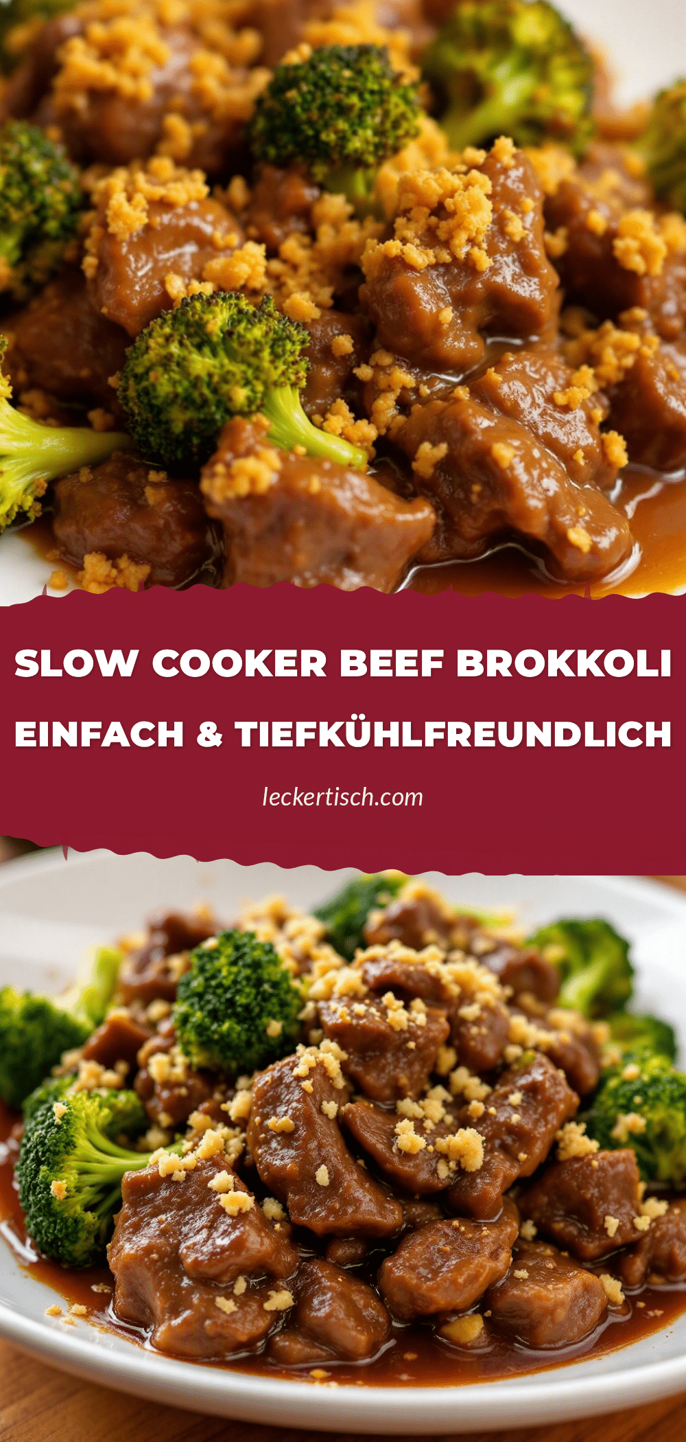 Einfaches Slow Cooker Rindfleisch mit Brokkoli recipe