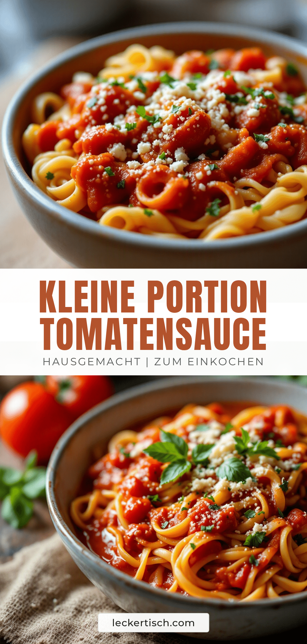 Hausgemachte Tomatensauce zum Einkochen recipe