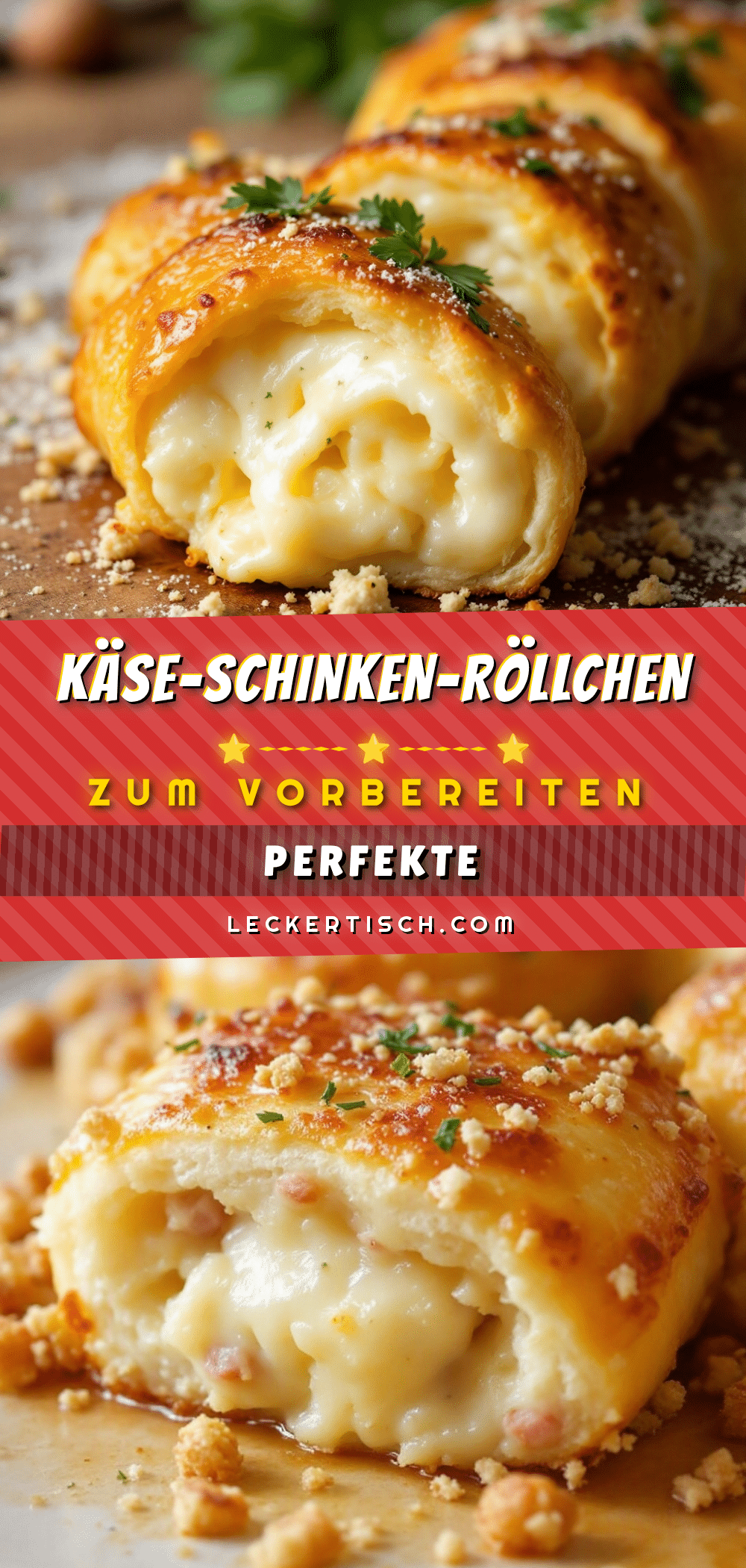 Käse-Schinken-Röllchen recipe