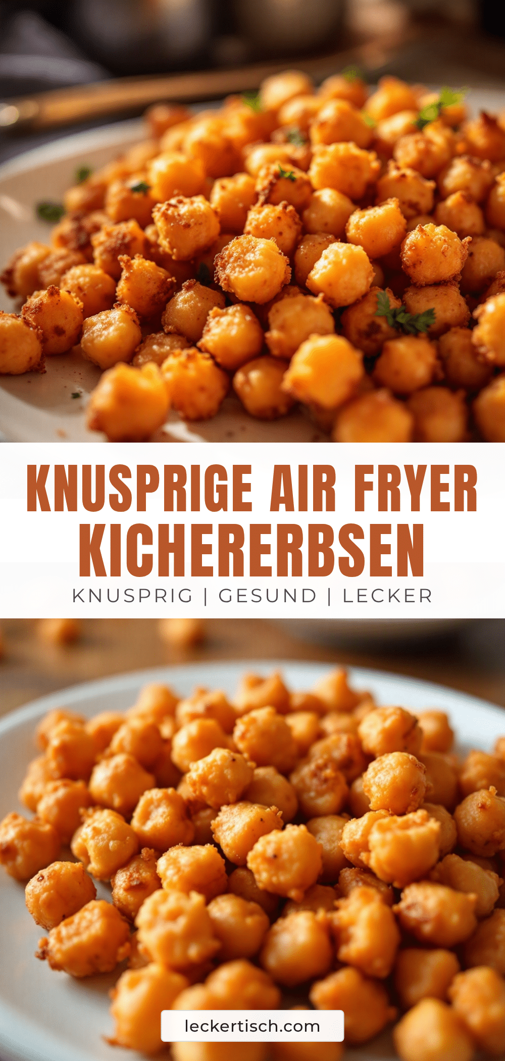 knusprige Air Fryer Kichererbsen recipe