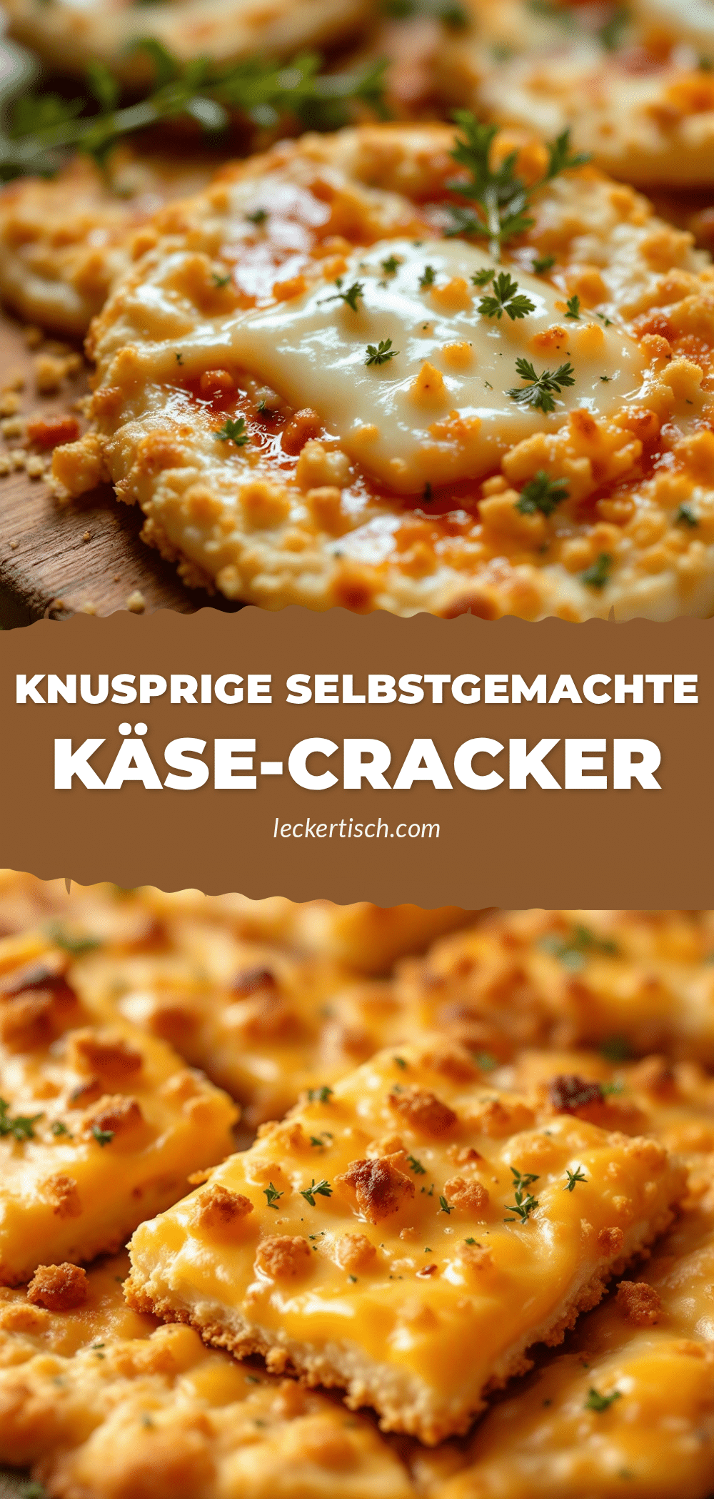 Knusprige Käse-Cracker selber machen recipe