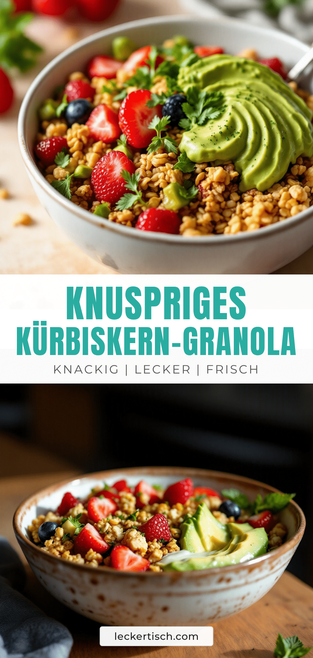 Knuspriges Kürbiskern-Granola recipe