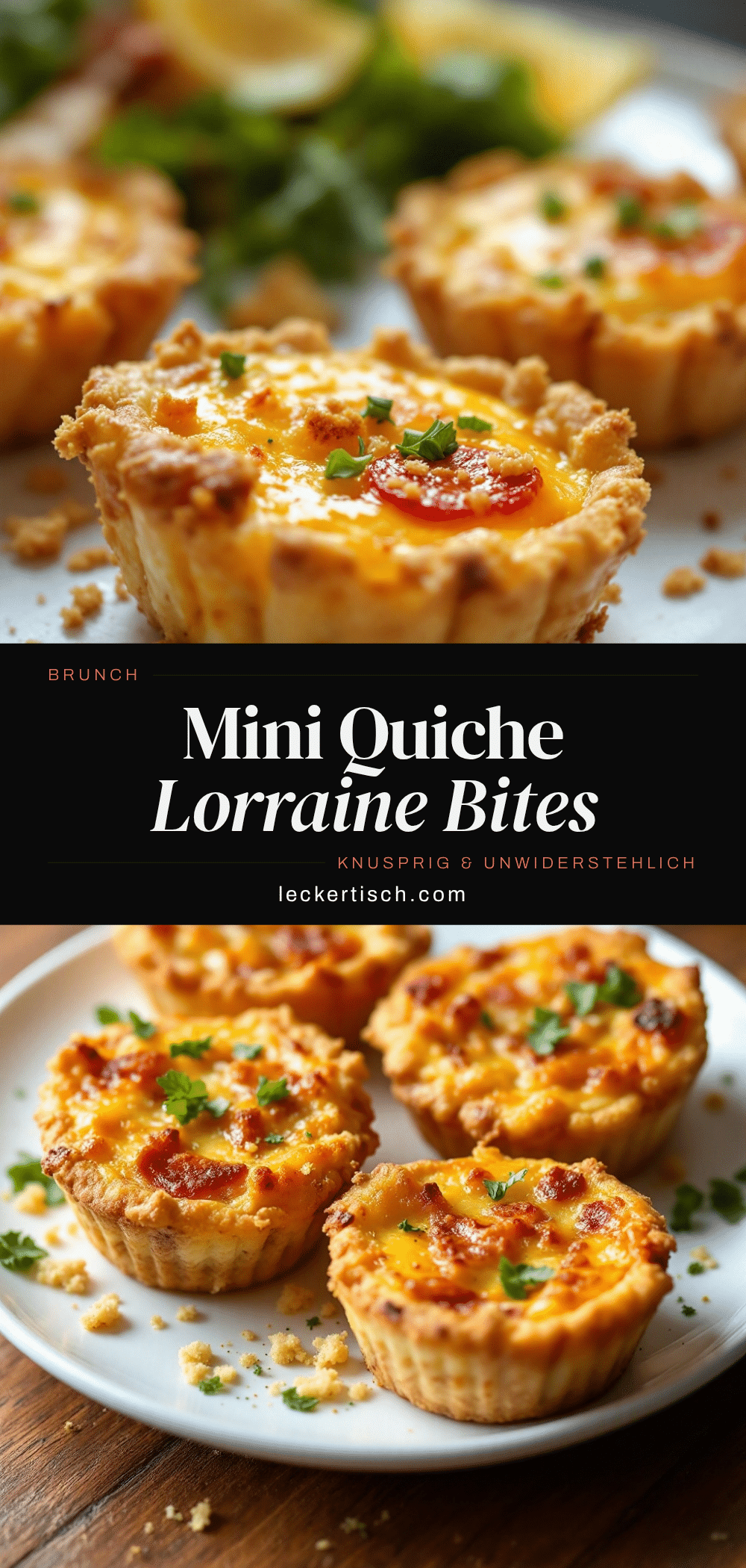 Mini Quiche Lorraine Bites recipe