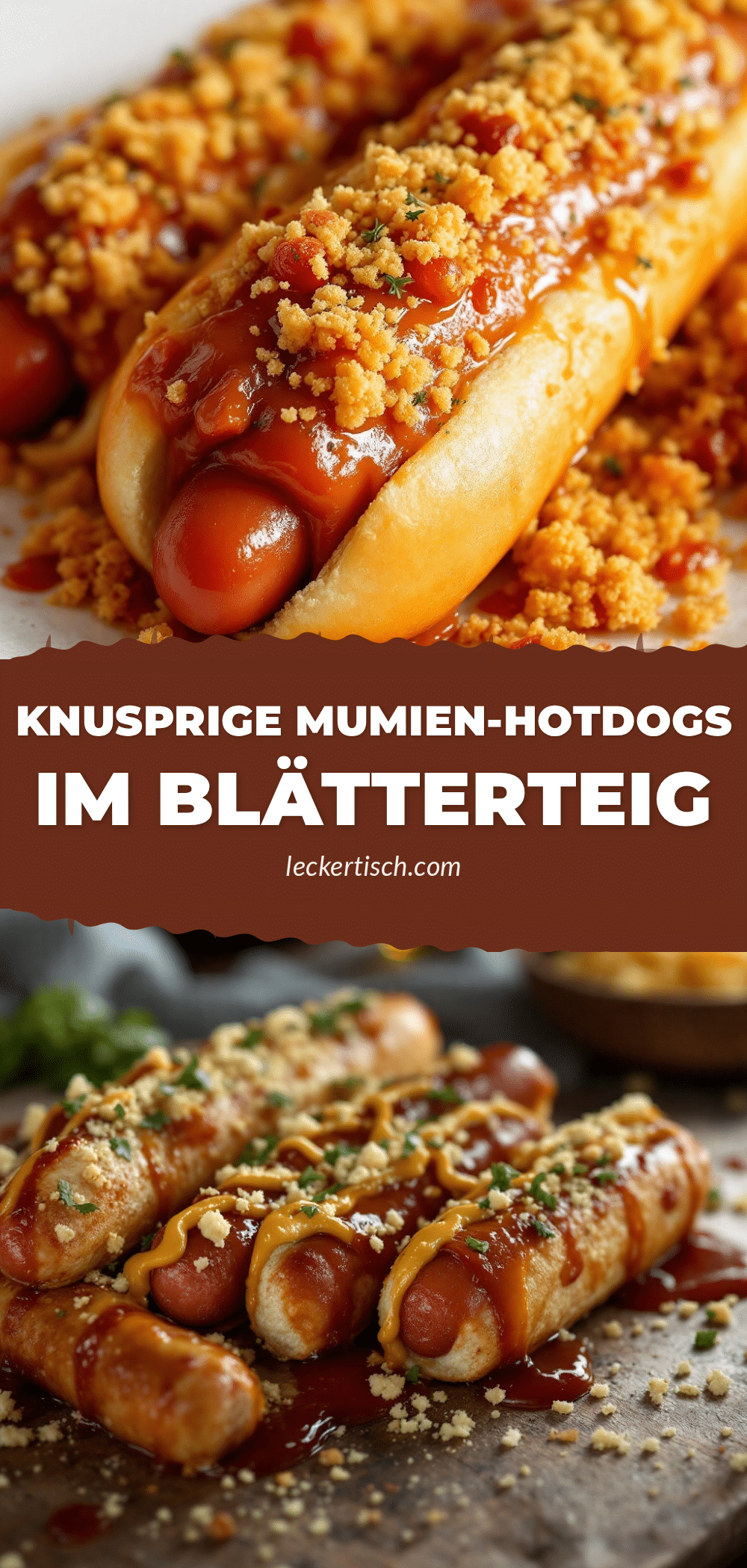 Mumien-Hotdogs recipe