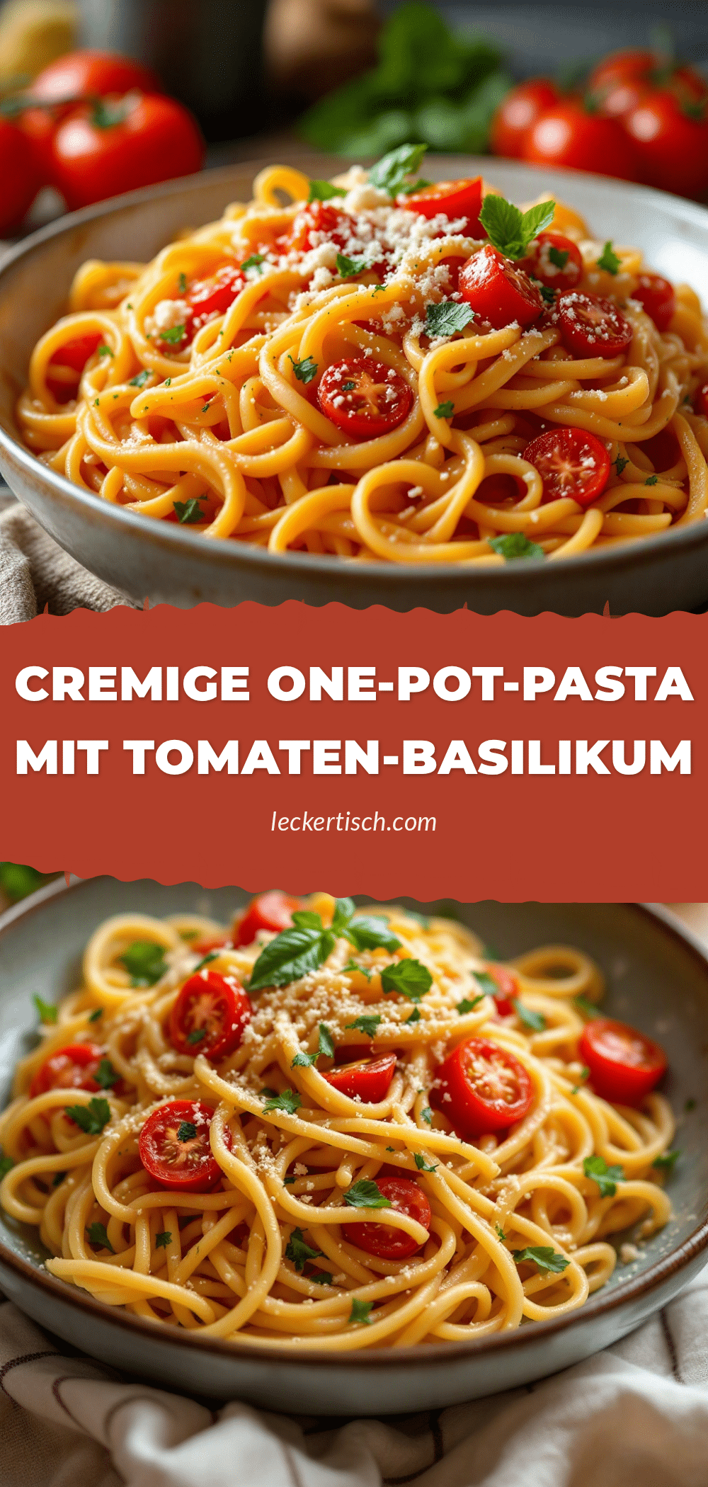 One-Pot-Pasta mit Tomaten recipe