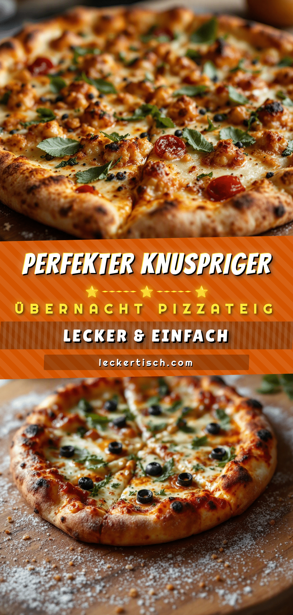 Pizzateig mit Übernacht-Gare recipe