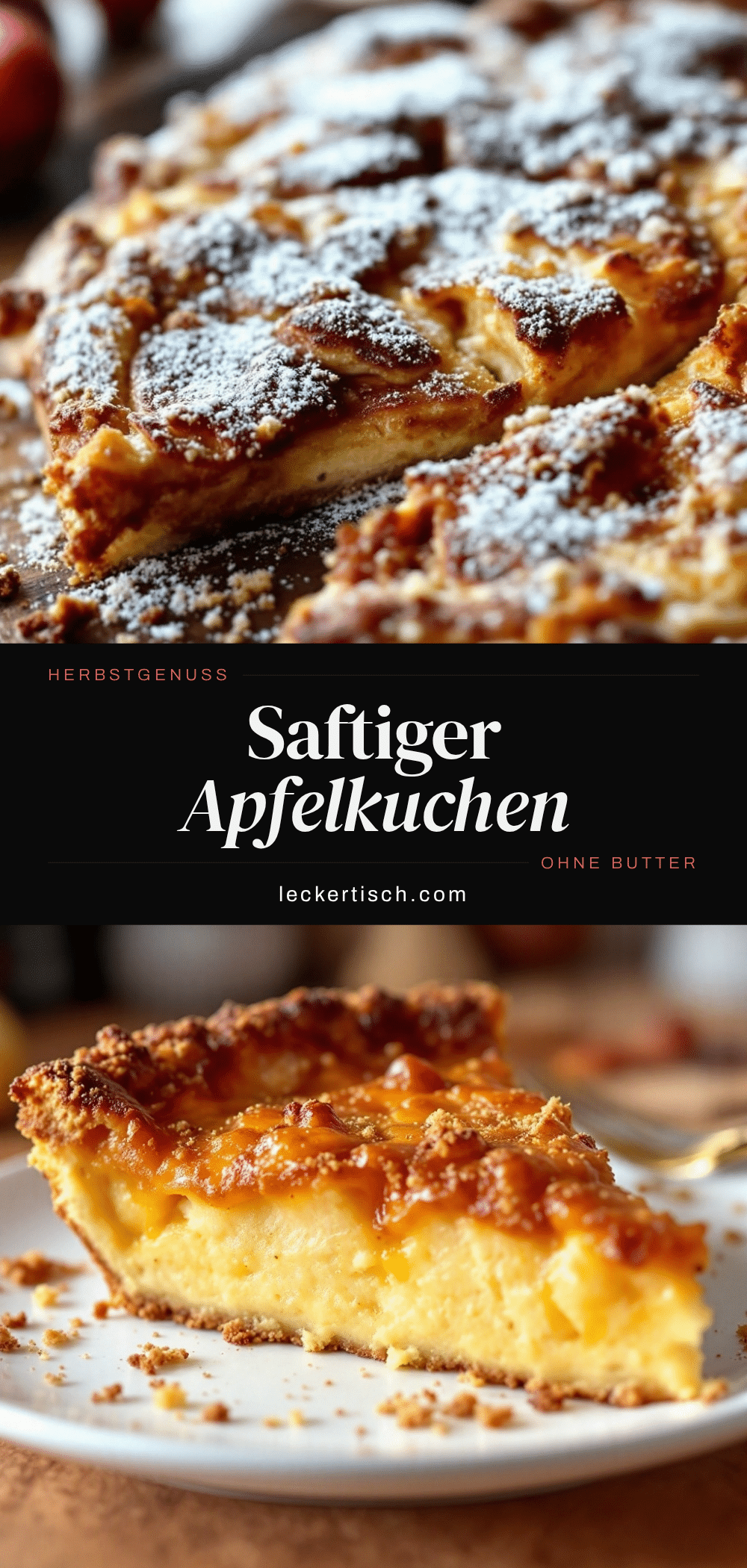 Saftiger Apfelkuchen ohne Butter recipe