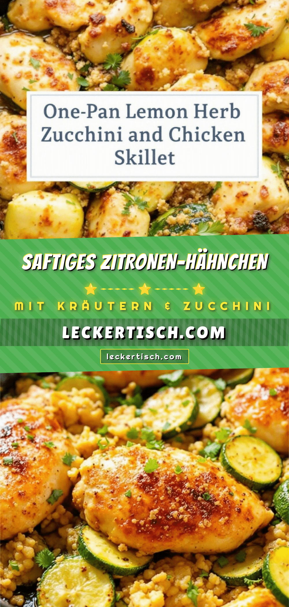 Saftiges Zitronen-Hähnchen aus der Pfanne recipe