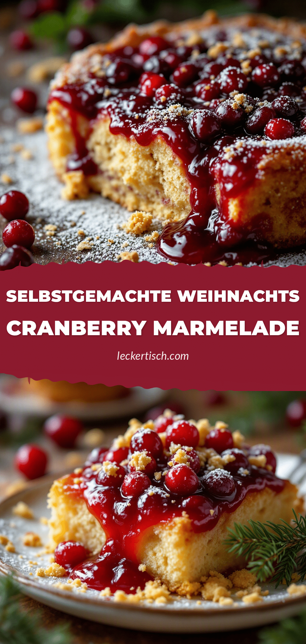 Weihnachts-Cranberry-Marmelade recipe
