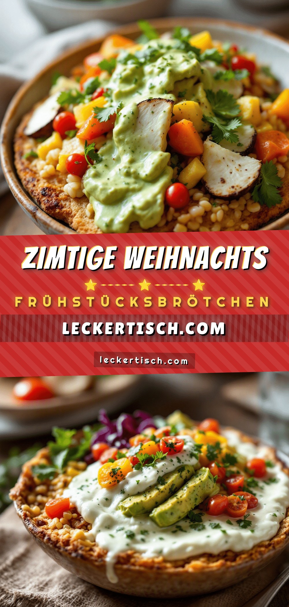 Zimt-Frühstücksbrötchen für Weihnachten recipe