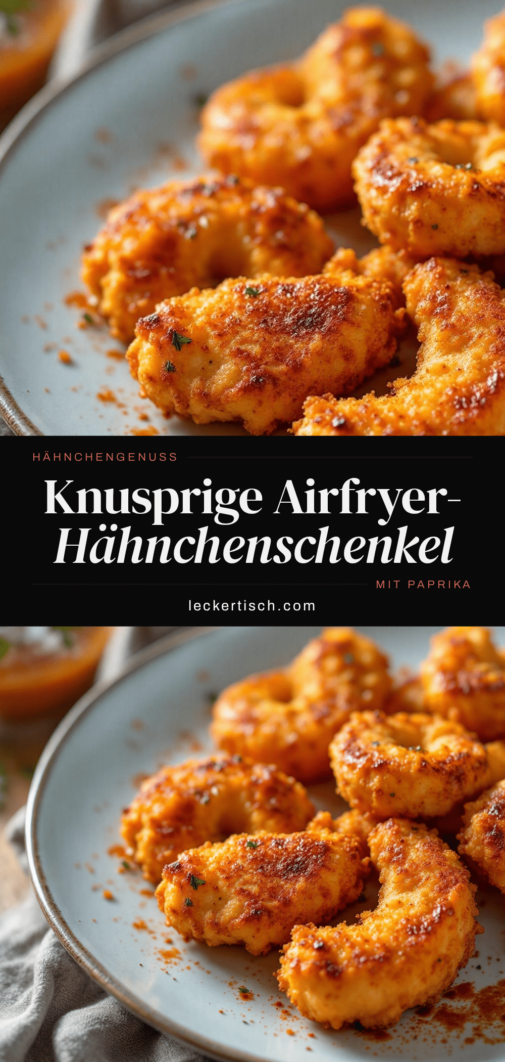 Airfryer-Hähnchenschenkel recipe