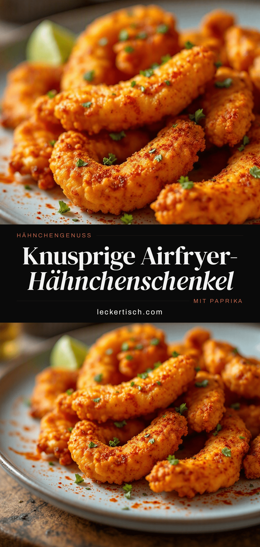 Airfryer-Hähnchenschenkel recipe