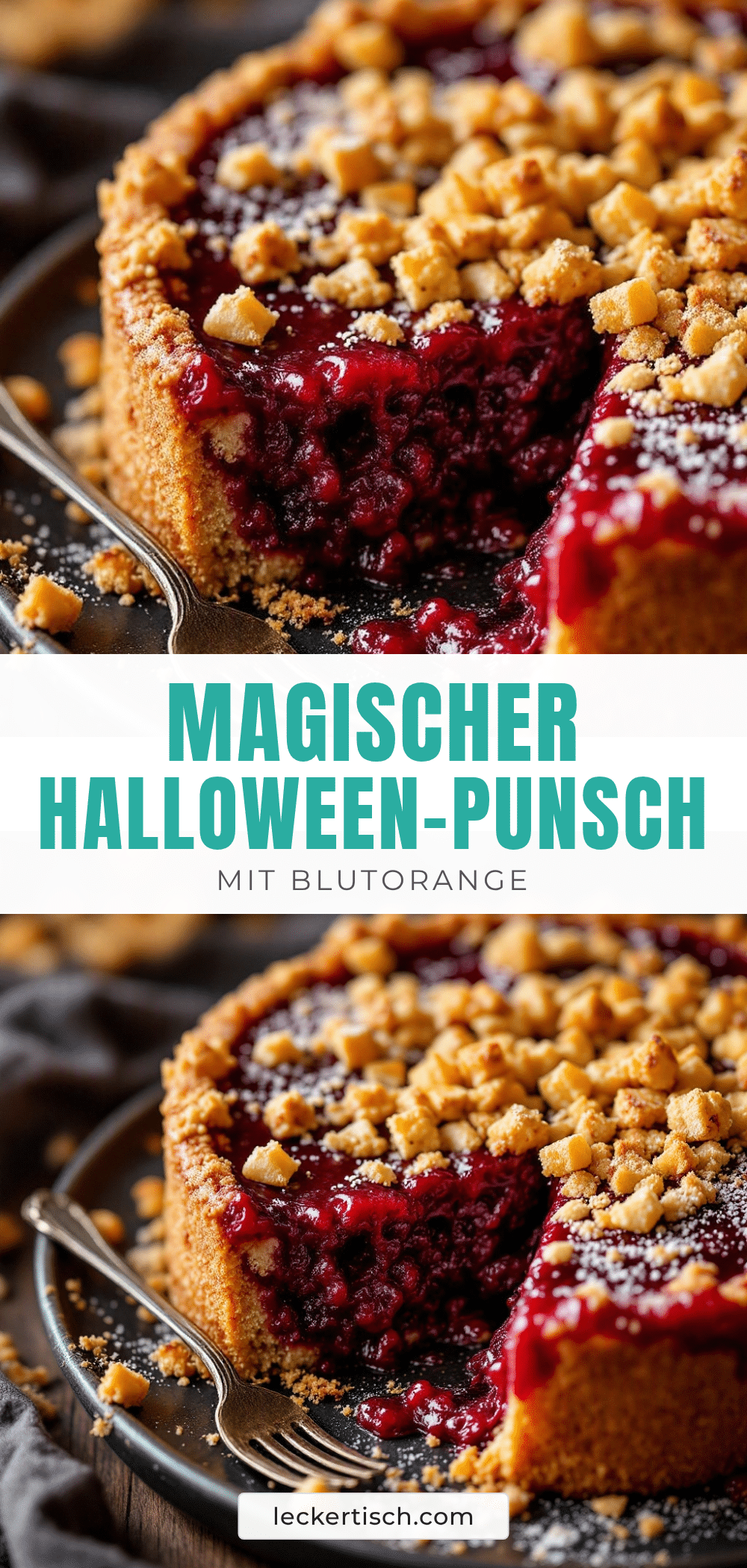 alkoholfreier Blutorangen-Halloween-Punsch recipe