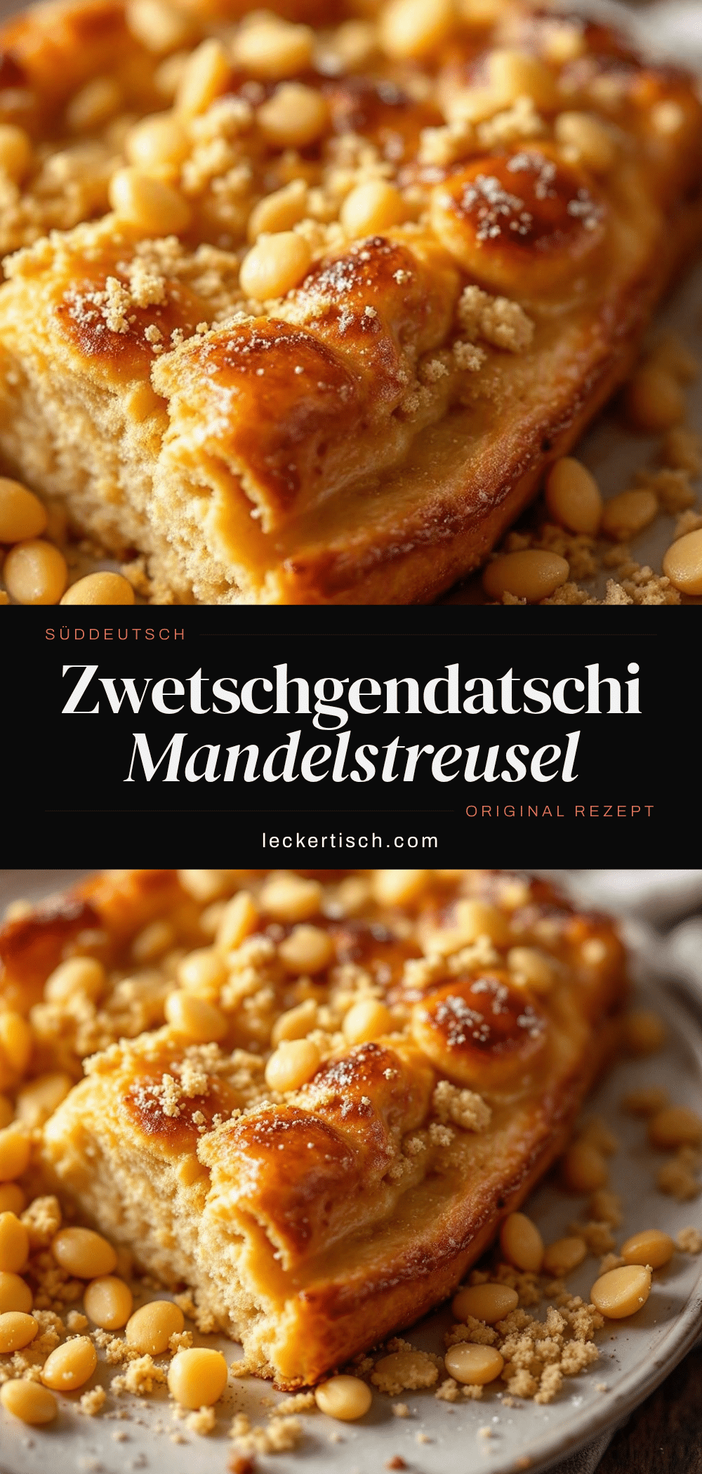 Bester bayerischer Zwetschgendatschi mit Mandelstreuseln recipe