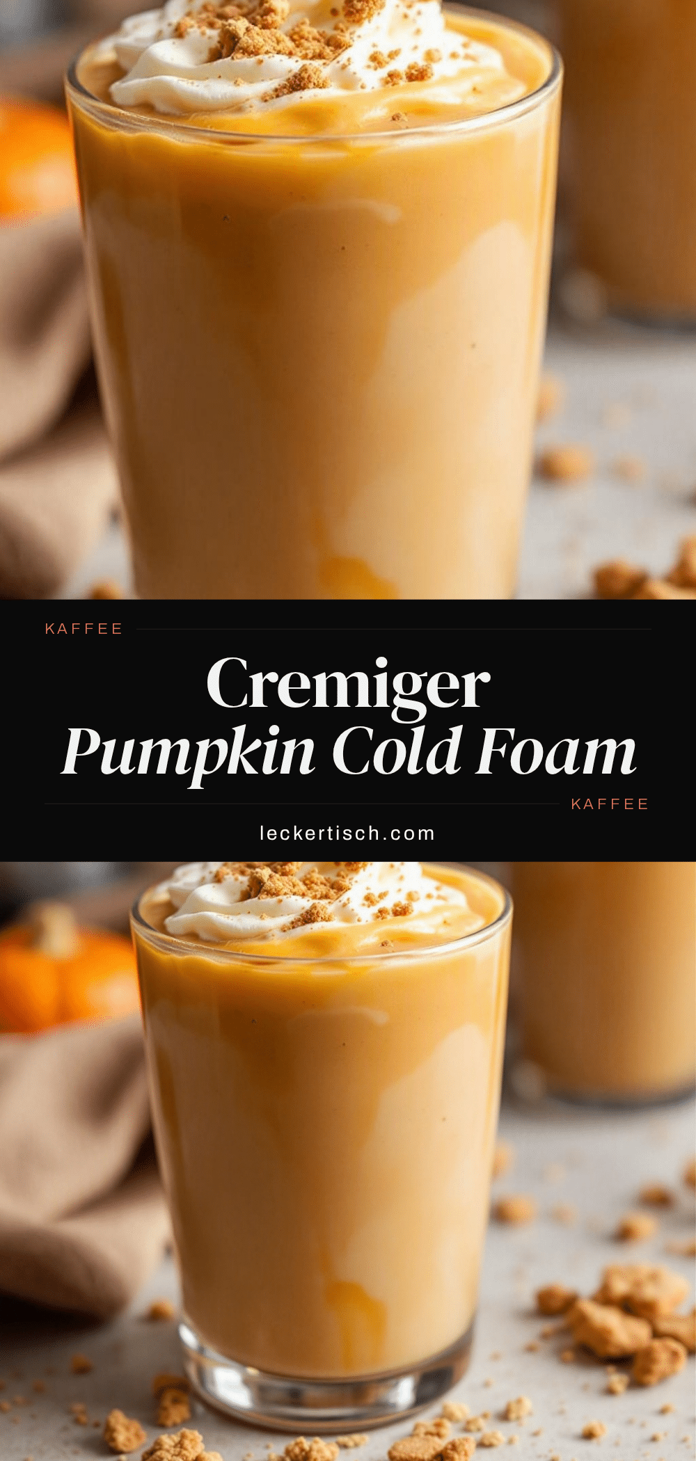 Cremiger Pumpkin Cold Foam Iced Coffee recipe