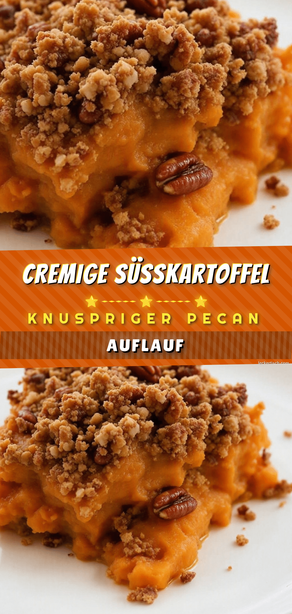Cremiger Süßkartoffel-Auflauf recipe
