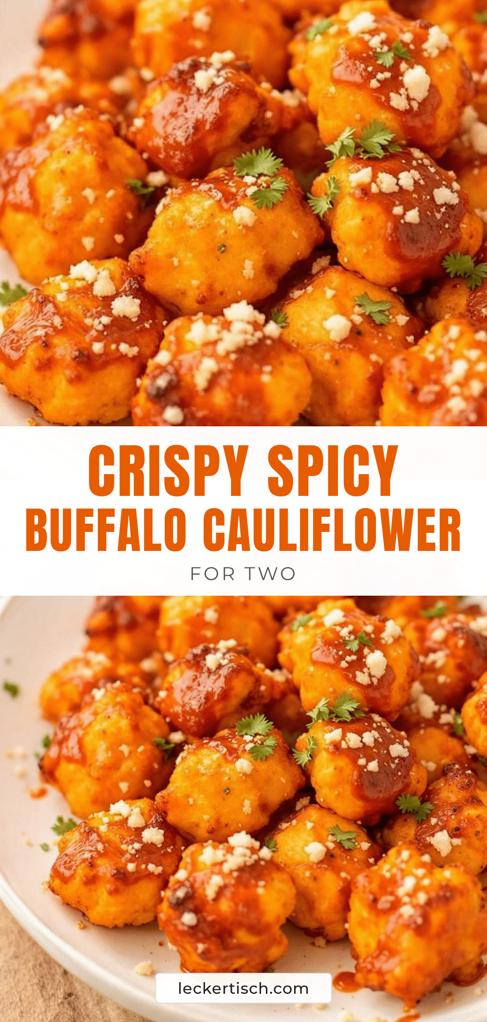 Crispy Buffalo Cauliflower Bites recipe