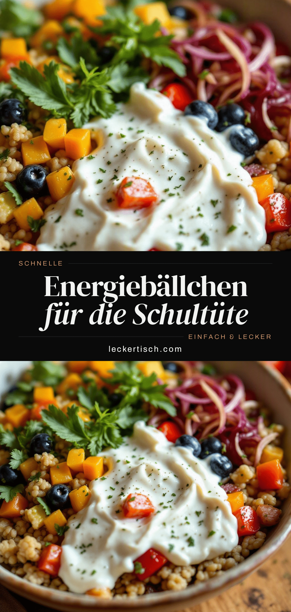 einfache Energiebällchen mit Haferflocken für die Schultüte recipe