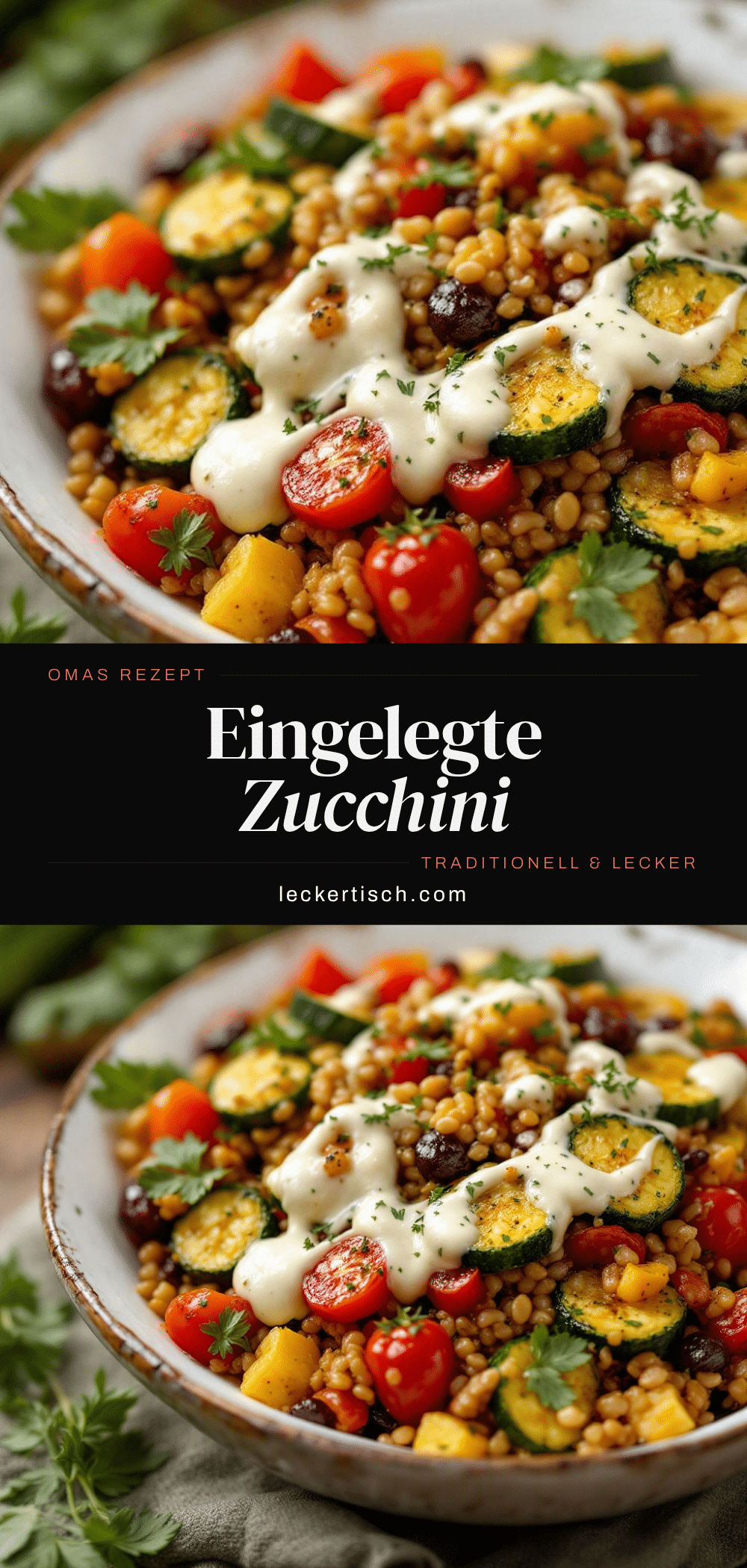 eingelegte Zucchini Rezept recipe
