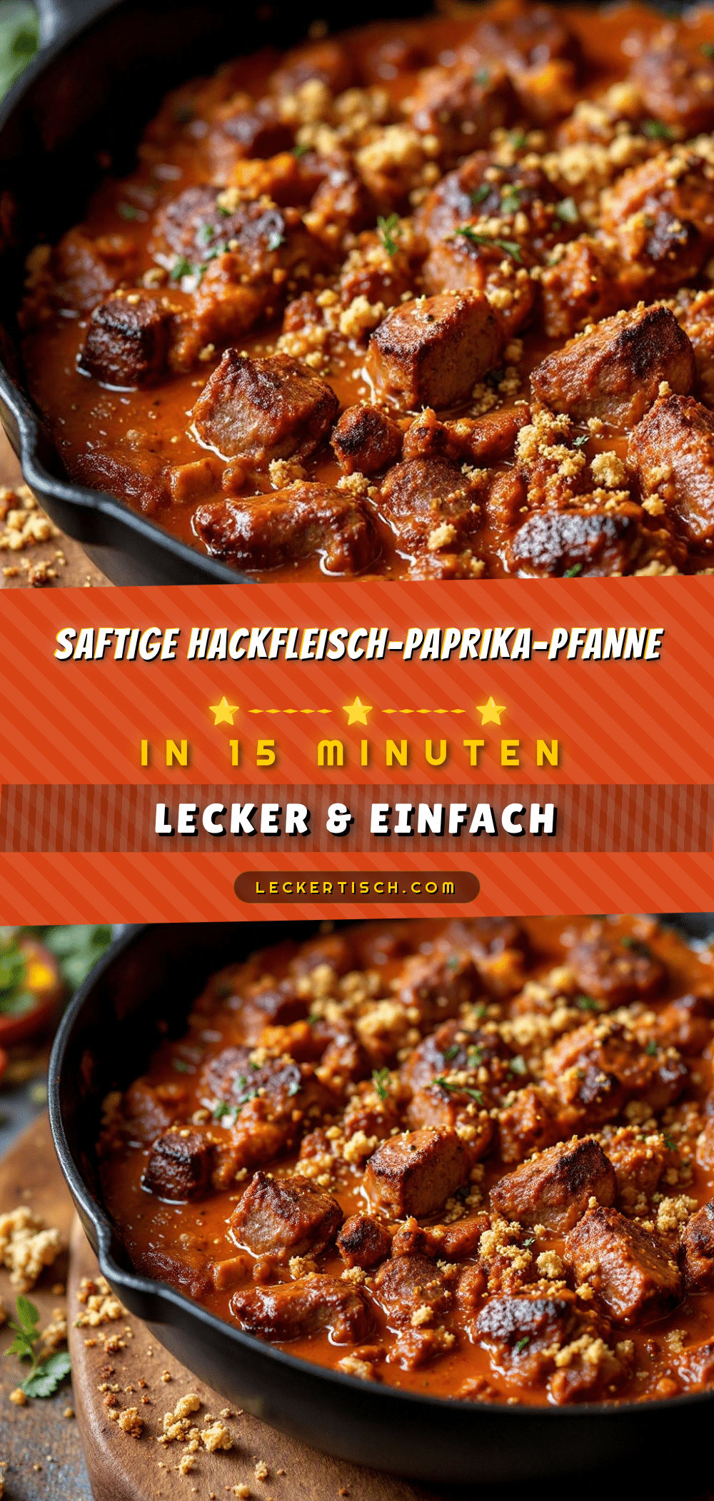 Hackfleisch-Paprika-Pfanne recipe