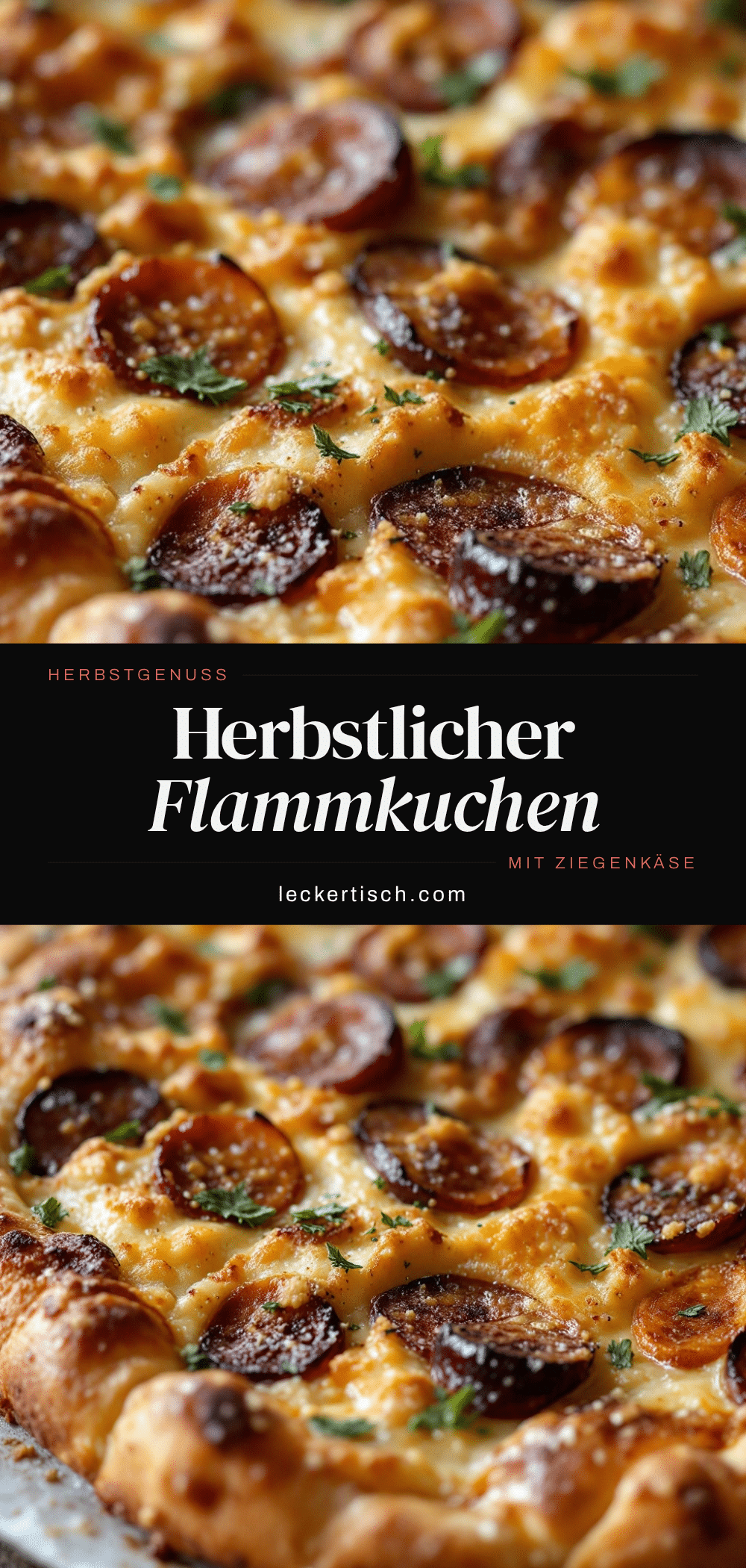 herbstlicher flammkuchen mit kürbis und ziegenkäse recipe