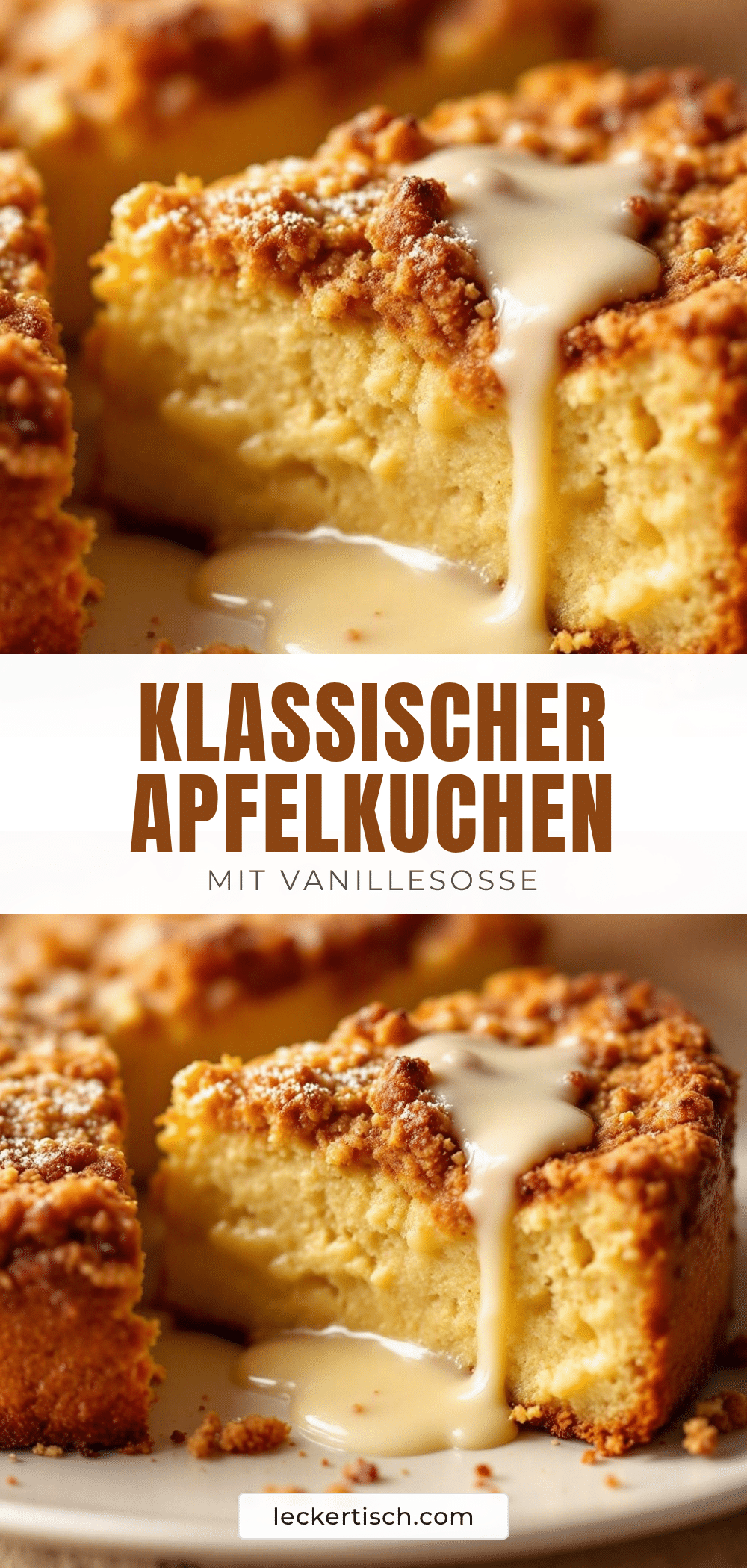 klassischer Apfelkuchen recipe