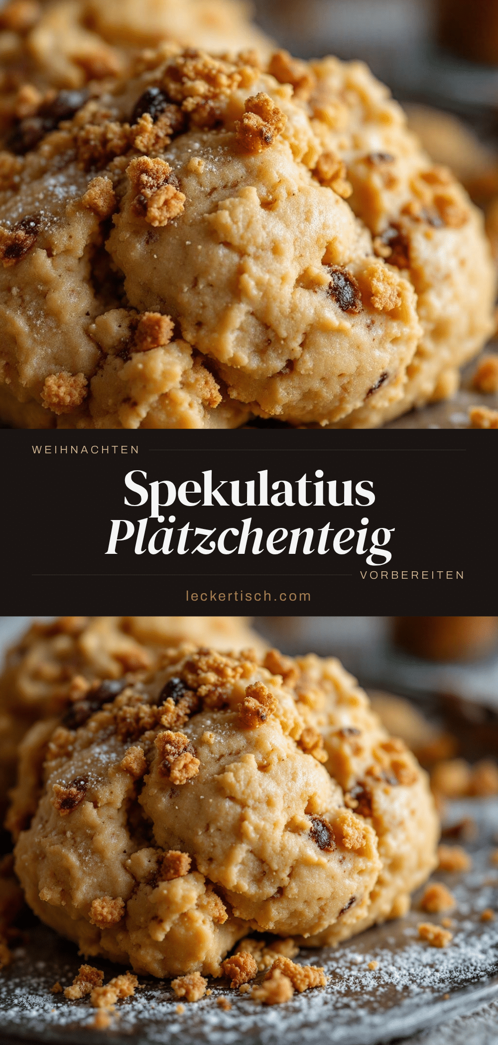 klassischer Spekulatius Plätzchenteig recipe
