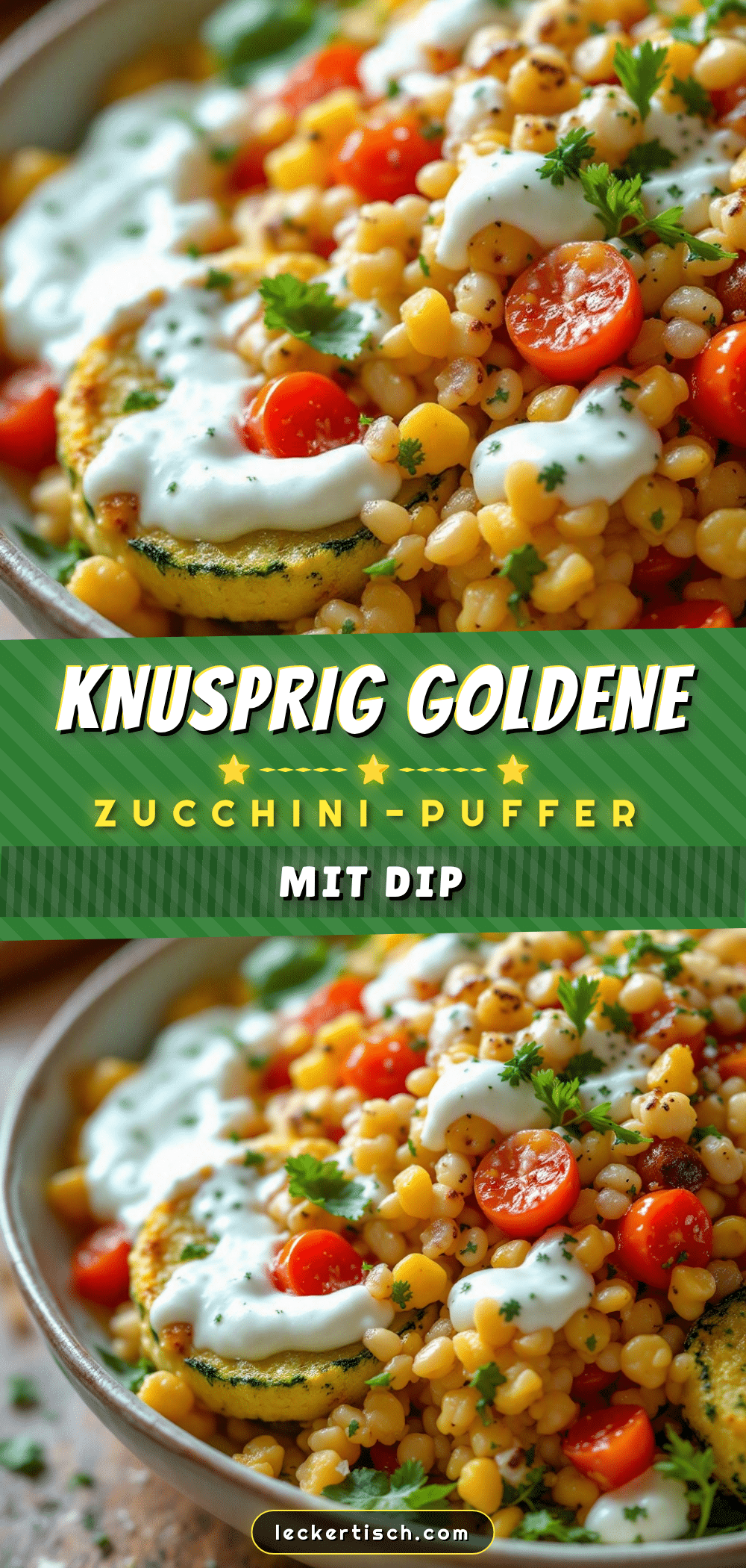 knusprige zucchini-puffer recipe