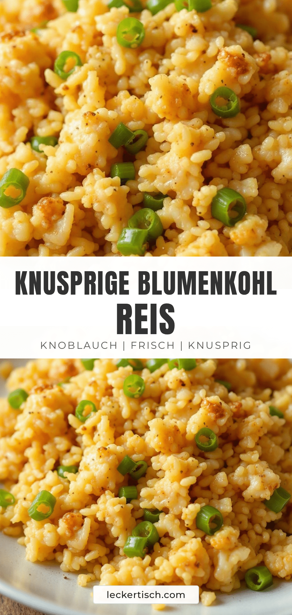 Knuspriger Blumenohlreis recipe