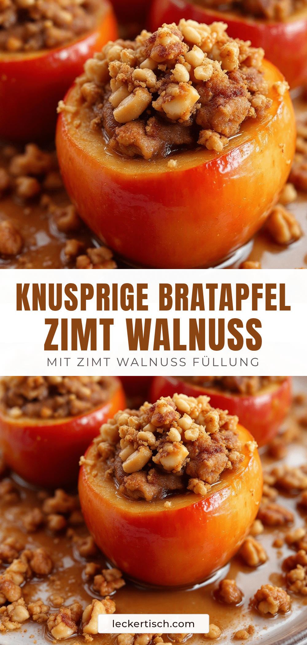 knuspriger Bratapfel recipe