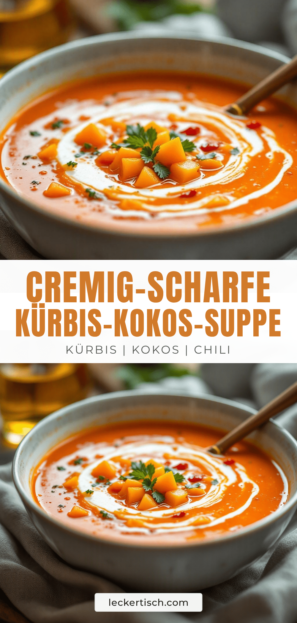 Kürbis-Kokos-Suppe recipe