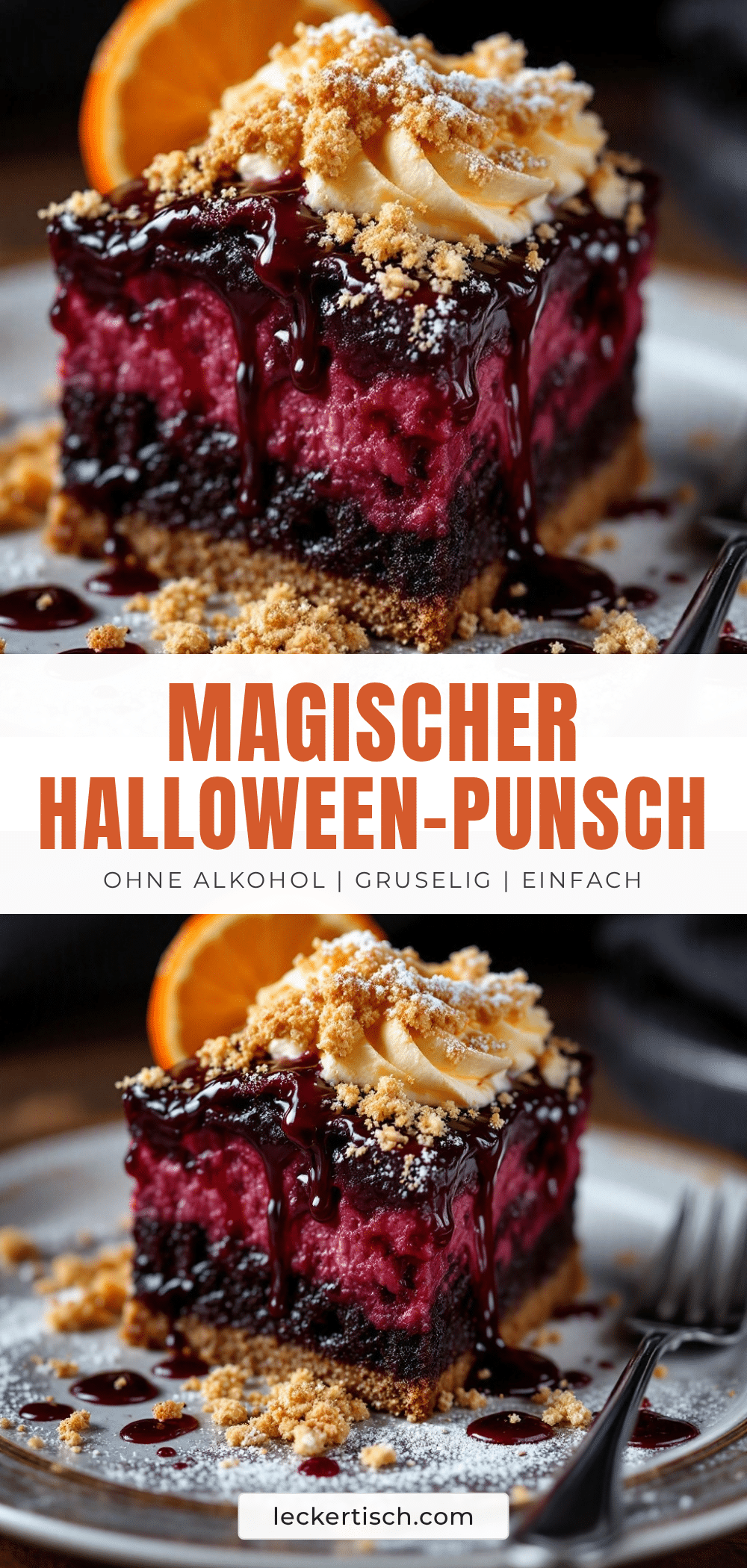 Magischer Blutorangen-Punsch Halloween recipe