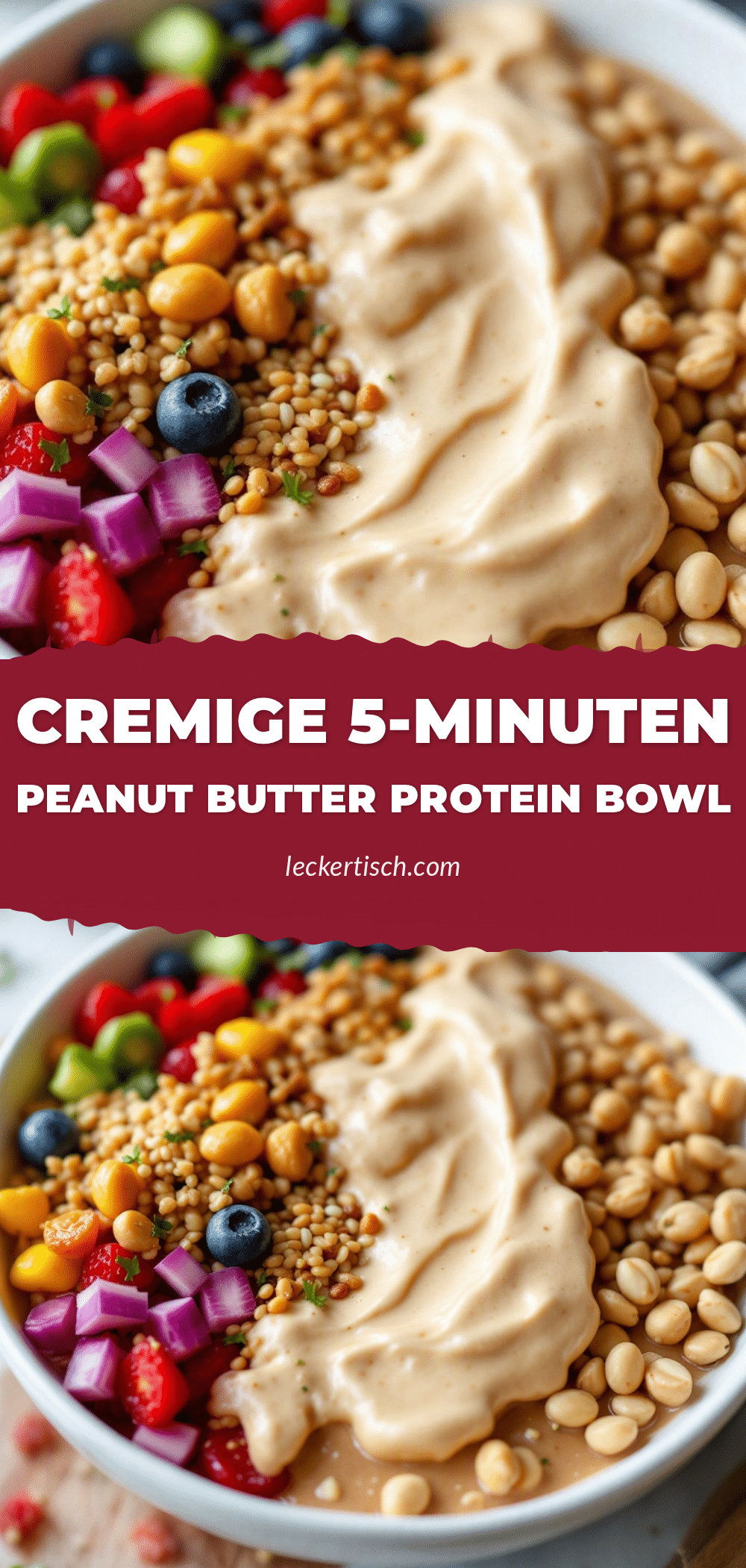 Peanut Butter Protein Bowl recipe