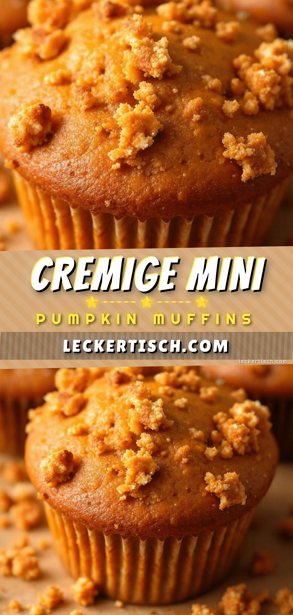 Pumpkin Cream Cheese Muffins recipe