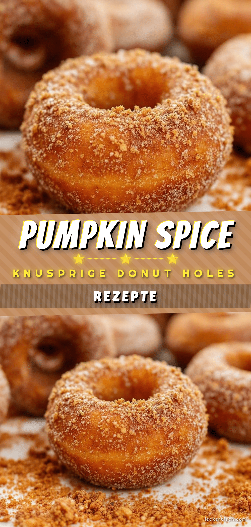 Pumpkin Spice Donut Holes recipe