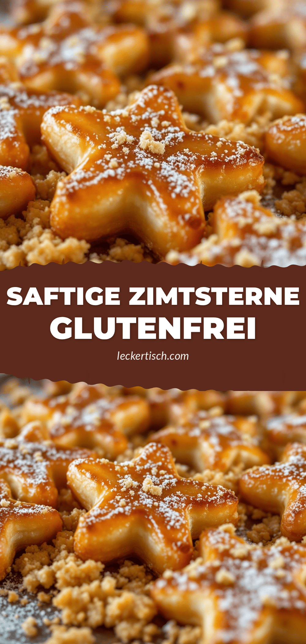 Saftige Zimtsterne ohne Mehl recipe