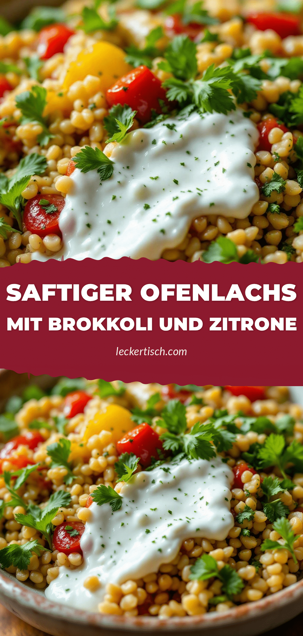 saftiger ofenlachs mit brokkoli und zitrone recipe