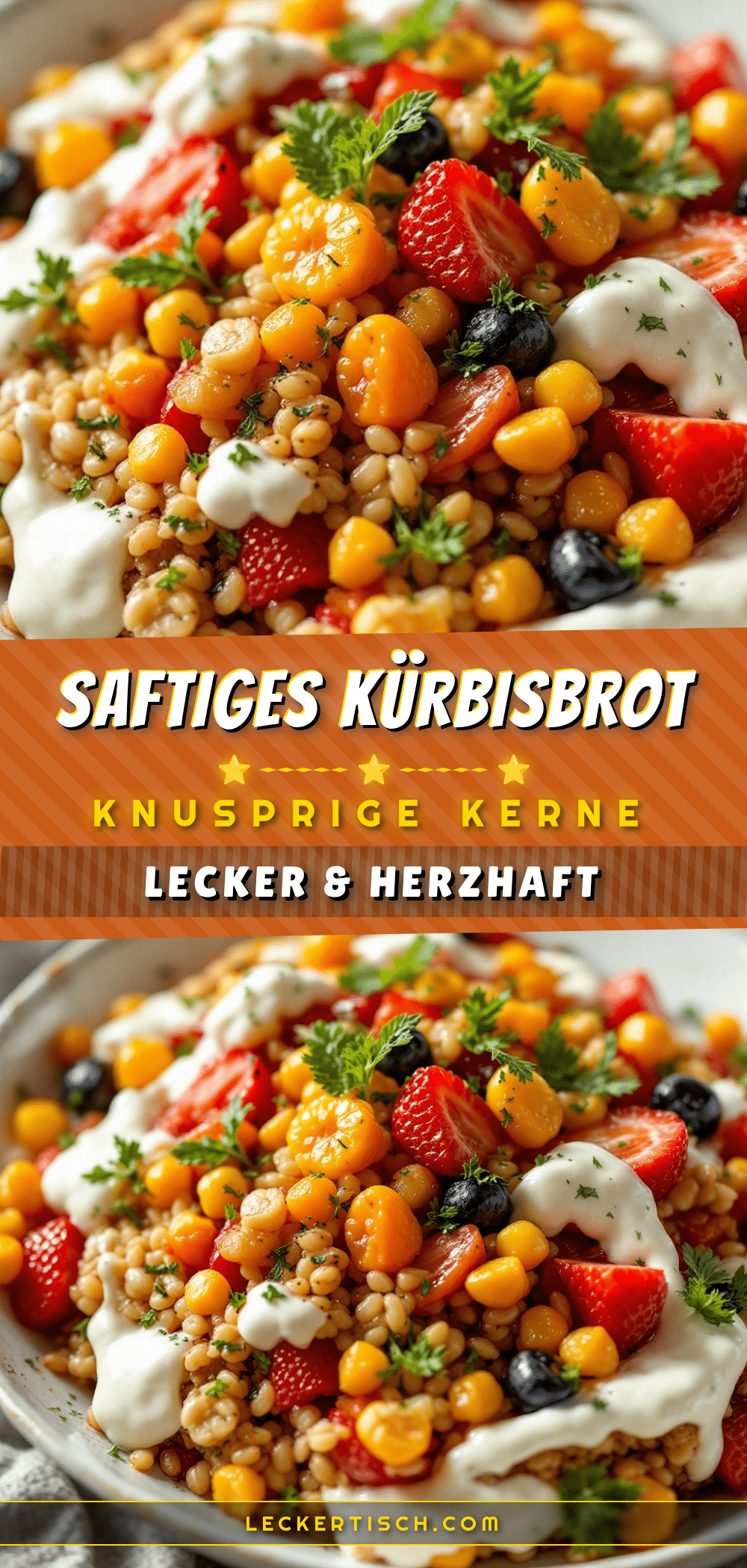 Saftiges Kürbisbrot mit gerösteten Kürbiskernen recipe