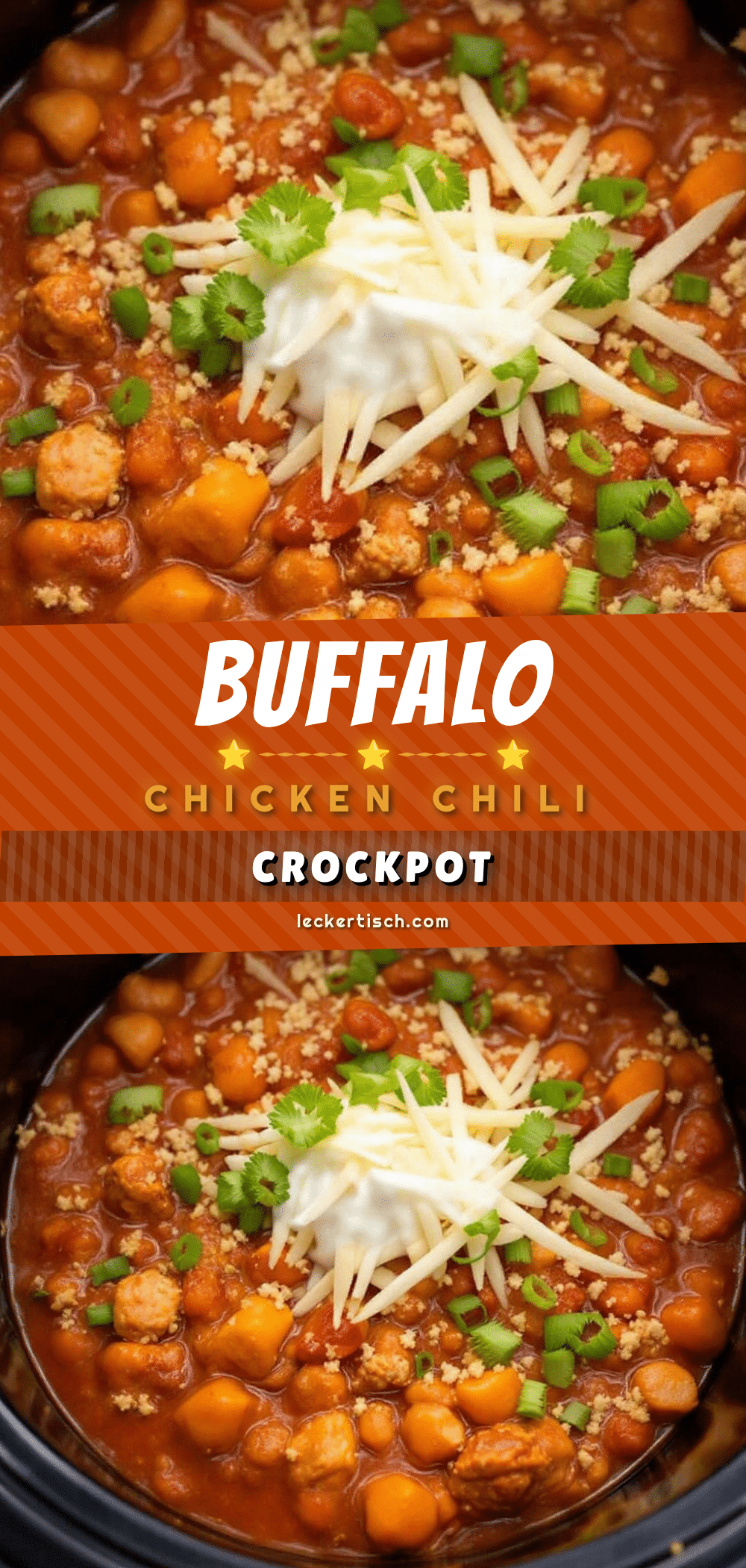 scharfer Buffalo-Hühner-Chili recipe