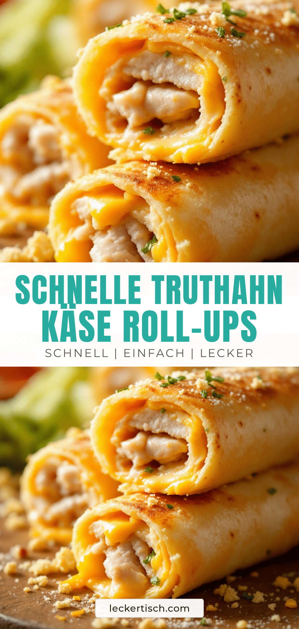Truthahn Käse Roll-Ups recipe