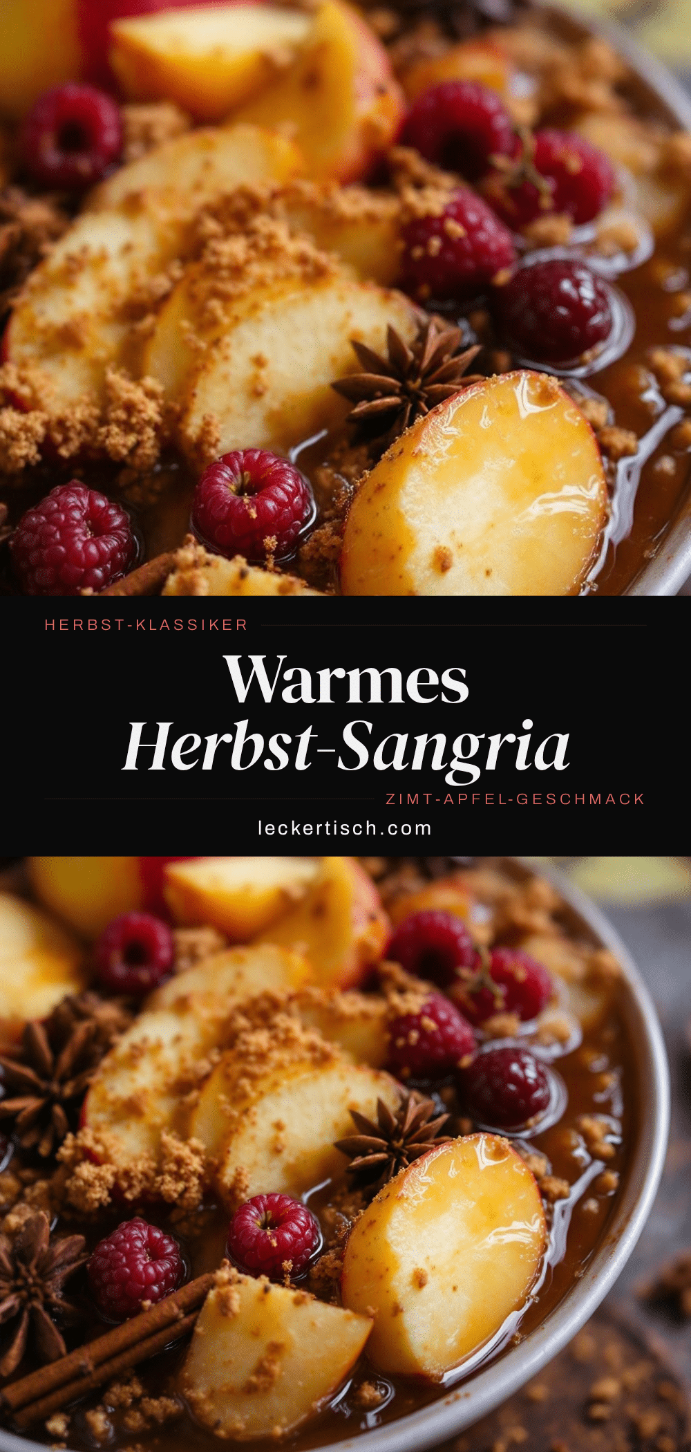 Würziges Apfel-Cider-Sangria recipe